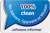 Software.informer.com - 100% Clean Award