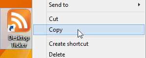Copy Shortcut